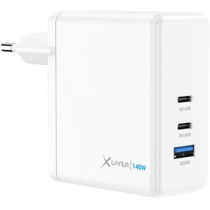USB-Ladegerät XLayer 220356 GaN, 140 Watt