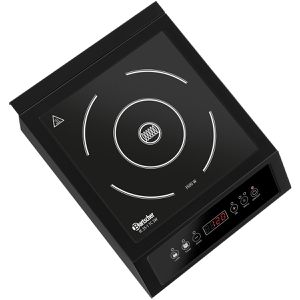 Produktbild für Kochplatte Bartscher IK 35-1 TC SW, 105884, mattschwarz