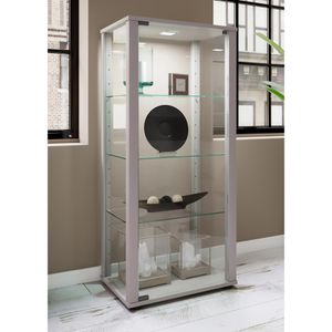 Produktbild für Glasvitrine VCM Kavisa M, stehend