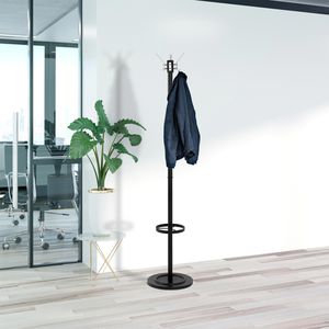Produktbild für Garderobenständer Haku-Möbel Pat 6, schwarz