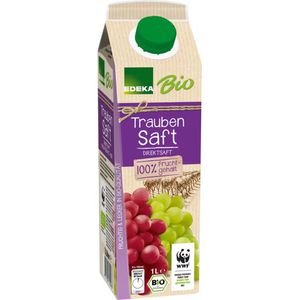 Produktbild für Saft Edeka Traubensaft, ohne Zuckerzusatz, BIO