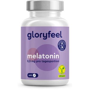 Melatonin gloryfeel 400 Tabletten für 400 Nächte