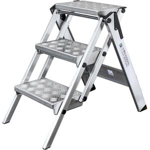 Klapptritt MUNK ML Kompakt-Tritt, 54203, aus Aluminium