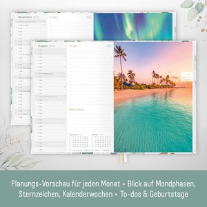 Produktbild für Buchkalender Häfft Chäff-Timer Blattgold 2025/2026