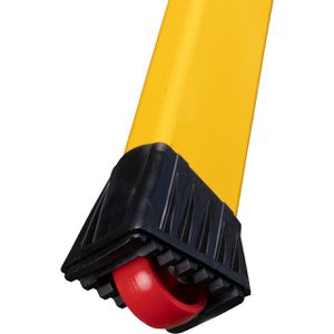 Produktbild für Klapptritt Krause Rolly, 130044, gelb, aus Aluminium