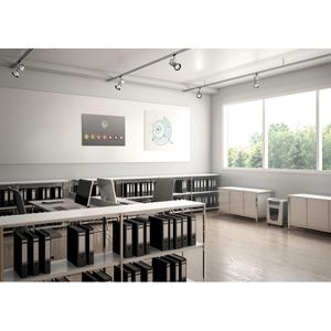 Produktbild für Aktenvernichter Leitz 8005 IQ Office Pro P5, mit Rollen