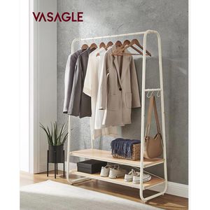 Produktbild für Garderobenständer Vasagle RGR112W09, weiß