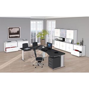 Produktbild für Rollcontainer Kerkmann Artline 7467 Holz anthrazit