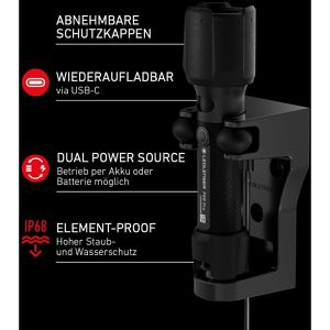 Produktbild für Taschenlampe Ledlenser P5R Pro, LED, aufladbar