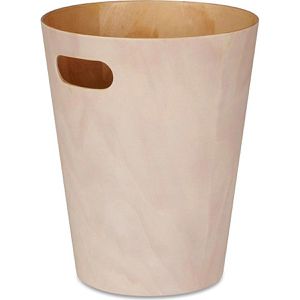 Produktbild für Papierkorb Umbra Woodrow Can, 082780-668, weiß