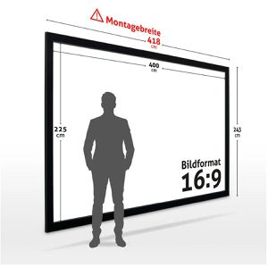Produktbild für Beamer-Leinwand ESMART Professional MIRALE