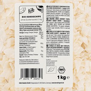 Produktbild für Trockenfrüchte KoRo Kokoschips, ungeschwefelt, BIO