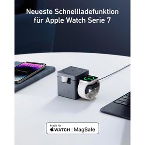 Produktbild für Ladestation Anker 3in1 Ladewürfel mit MagSafe