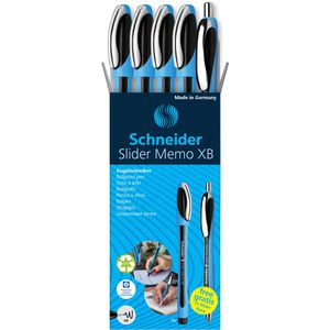 Produktbild für Kugelschreiber Schneider Slider Memo XB schwarz
