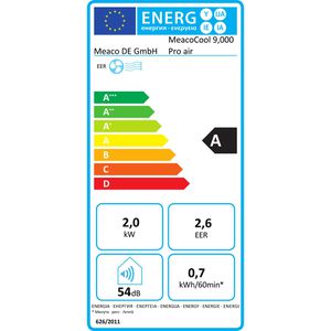 Produktbild für Klimagerät Meaco Pro Serie 9000, 9000 BTU/h