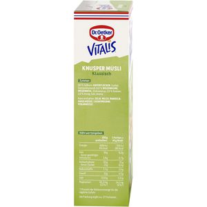 Produktbild für Müsli Dr.Oetker Vitalis Knuspermüsli Klassisch