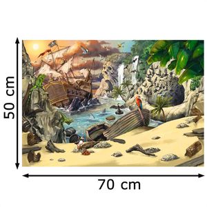 Produktbild für Puzzle Ravensburger 12954, Das Piratenabenteuer