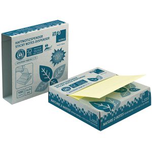 Haftnotizen Info Z-Notes Recycling 5643-11box gelb