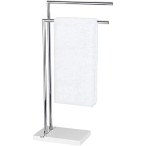 Produktbild für Handtuchhalter Wenko Noble White 20487100, silber