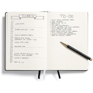 Produktbild für Notizbuch Leuchtturm1917 Bullet Journal 2, Karton Hardcover