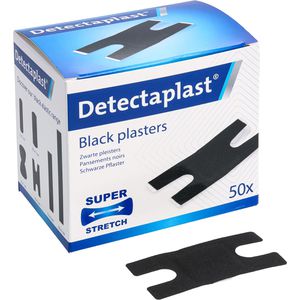 Produktbild für Pflaster Detectaplast Black Fingergelenk 50 Strips