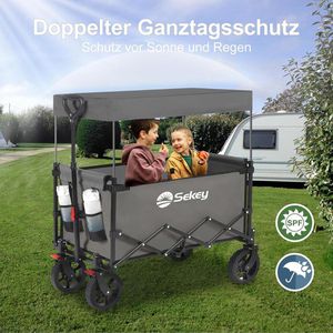 Produktbild für Bollerwagen Sekey XXL FW216, faltbar