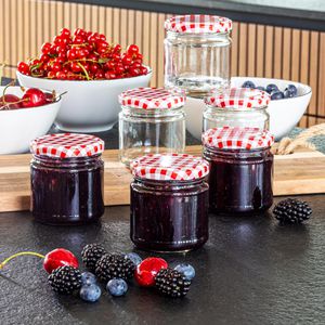 Produktbild für Einmachglas Böttcher-AG Karodesign, mit Schraubdeckel