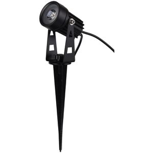 Produktbild für Gartenstrahler ChiliTec 23441 schwarz mit 1,5W LED