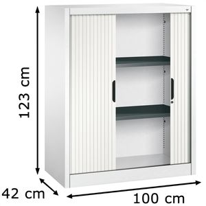 Produktbild für Rollladenschrank CP-Möbel Omnispace, aus Metall