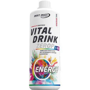 Sirup Best-Body-Nutrition Vital Drink Energy, zuckerfrei