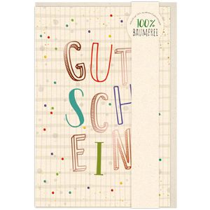 Produktbild für Gutscheinkarte Böttcher-AG Zuckerrohr 11,5 x 17 cm