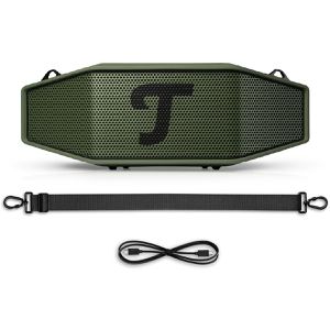 Produktbild für Bluetooth-Lautsprecher Teufel Rockster Cross 2, grün / schwarz