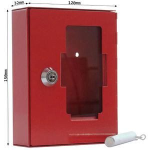 Produktbild für Notschlüsselkasten Rottner NSK 1, T01334, rot