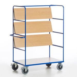 Produktbild für Etagenwagen Rollcart 08-7808, mit faltbaren Böden