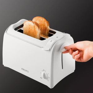– Scheiben, Toaster AG ProAroma Kunststoffgehäuse, 2 KH 1511, Böttcher weiß 700 Krups Watt,