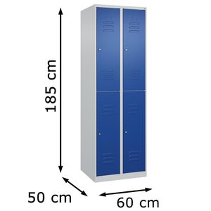 Produktbild für Spind CP-Möbel Classic PLUS, blau