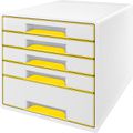 Schubladenbox Leitz 5214-20-16, WOW Cube, A4