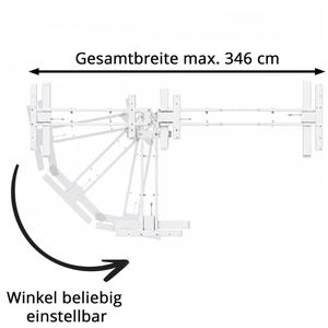 Produktbild für Schreibtischgestell Actiforce Pro 67x SLS, weiß