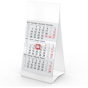 Produktbild für Tischkalender Geiger Mini 3, Aufstellkalender