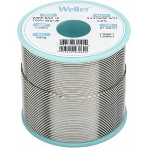 Lötzinn Weller T0051386799, Flussmittel, bleifrei