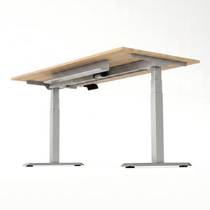 Produktbild für Schreibtisch Kerkmann Move 1 stable, eiche hell / silber