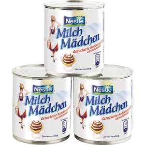 Nestle Kondensmilch Milchmädchen, gezuckert, in Dose, 12 x 400g