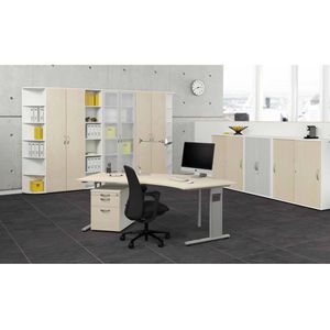 Produktbild für Schiebetürenschrank Geramöbel Flex 312353-AL, abschließbar