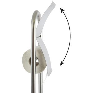 Produktbild für WC-Garnitur MSV Stand WC-Bürste, 140383