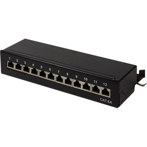 Patchpanel LogiLink NP0019B, Cat 6A