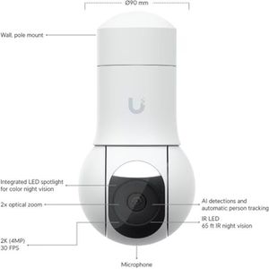 Produktbild für Überwachungskamera UbiQuiti G5 PTZ UniFi, außen
