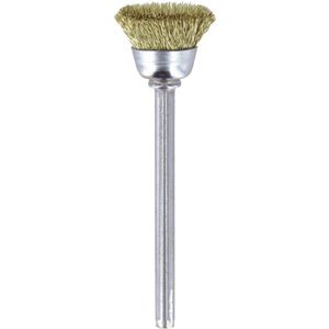 Drahtbürste Dremel gewellt, Topfbürste, 2 Stück