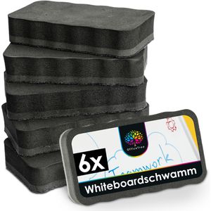 Tafelwischer OfficeTree magnetisch, 6 Stück