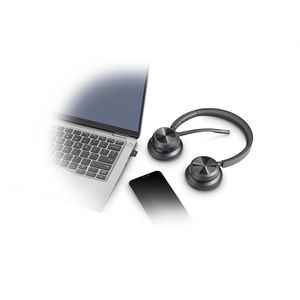 Produktbild für Headset Poly Voyager 4320 UC, mit Ladestation