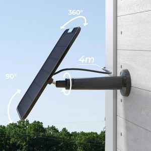 Produktbild für Solarpanel Reolink 2, gerahmt, schwarz